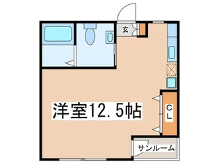 スカイガーデンII【1階】の間取り