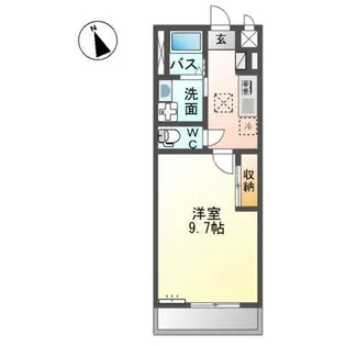 アルコイル上並榎【2階】の間取り