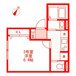 アリア・グランデ上大岡【2階】の間取り