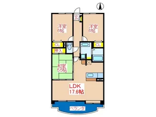 ISORA【5階】の間取り