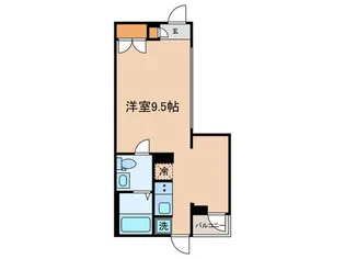 フェスタ水道【2階】の間取り