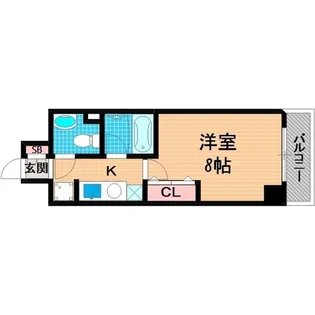 ロジェ今福鶴見【3階】の間取り
