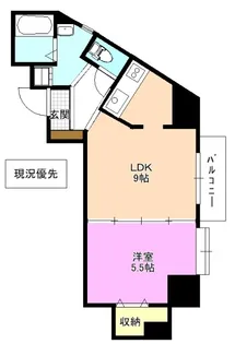 ブリランテサクラ【3階】の間取り