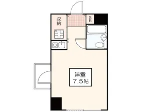 アルベルゴ武蔵野【4階】の間取り