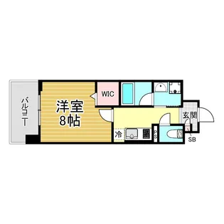 Eastern Wells【5階】の間取り