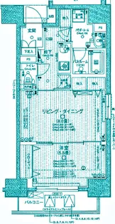 日神デュオステージ蔵前NEXT【3階】の間取り