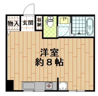 グランツ東上小阪【2階】の間取り