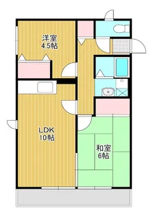 レトアI【2階】の間取り