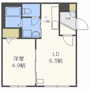 Esperanza(エスペランザ)【2階】の間取り