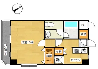 ウェルセット【3階】の間取り