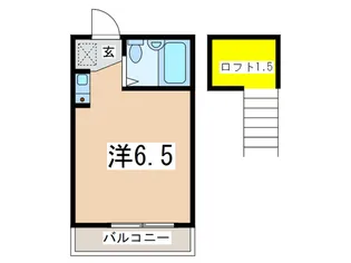 ブルーグレイス紅葉坂【2階】の間取り