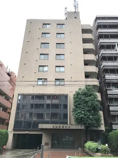 白金グレースマンション【5階】の外観