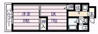 ニドムコート【2階】の間取り