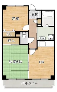 オクト千歳【3階】の間取り