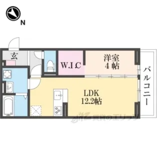 BRANSIA目川(ブランシア)【3階】の間取り