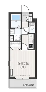 タウンライツ千鳥町【1階】の間取り