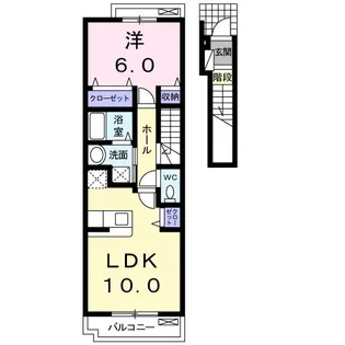セレストーラ【2階】の間取り