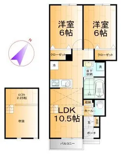 ファーストタイム【1階】の間取り