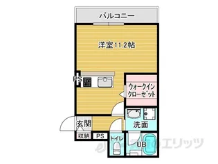 イストワール船町 II号館【1階】の間取り