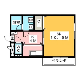 パクトル【2階】の間取り