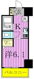 ラグジュアリーガーデン東松戸【11階】の間取り