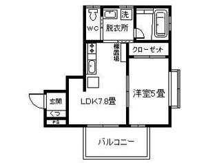 Ver coma(ウェールコマ)【1階】の間取り