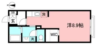 ヴェルニーM・G【1階】の間取り