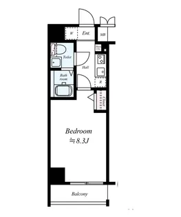 グランフォース北綾瀬【7階】の間取り