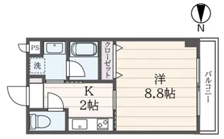 アーバンライフ南大沢【3階】の間取り