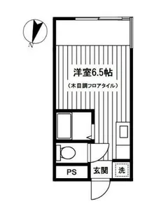 プラーズ生田【1階】の間取り