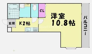 アパートメントMs【3階】の間取り