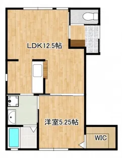 グラン シェソワ【1階】の間取り