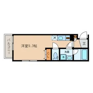 パーシモン千石【5階】の間取り