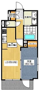 EXCLUSIVE【8階】の間取り