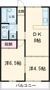 コーポ・ホザワ【1階】の間取り