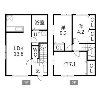 Comfort青山 (コンフォートアオヤマ)の間取り