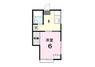 塚本コーポ【2階】の間取り