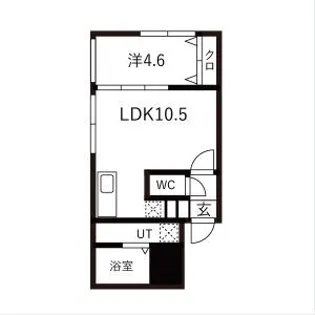 PRIME COURT麻生(プライムコート麻生)【3階】の間取り