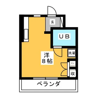 シティホームズ要町【3階】の間取り