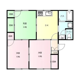 コンフォール C【1階】の間取り