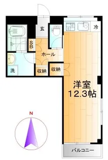 正風荘【2階】の間取り