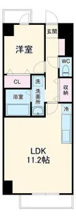 グレイスコート【6階】の間取り