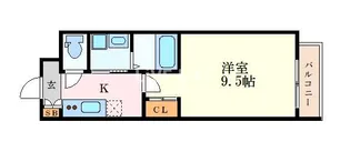 カーササクラ2番館【4階】の間取り