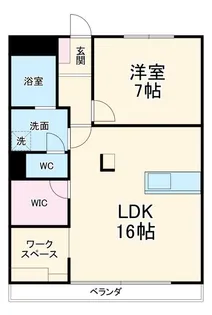 ドミール今枝【1階】の間取り