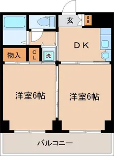 アルデール宮町【3階】の間取り