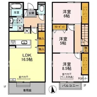 ユナフラーズの間取り