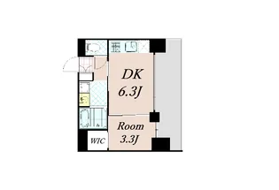 プレサンスTHE KYOTO 東福寺 WEST【6階】の間取り