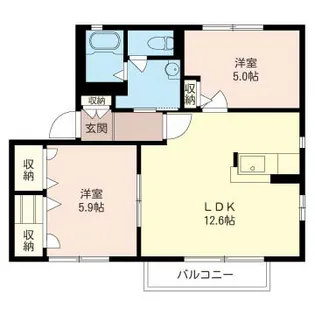 グレースT【2階】の間取り