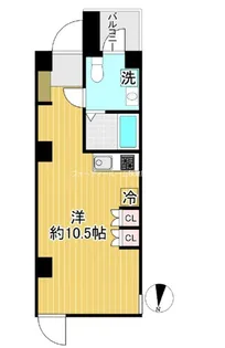 プレール・ドゥーク門前仲町【7階】の間取り