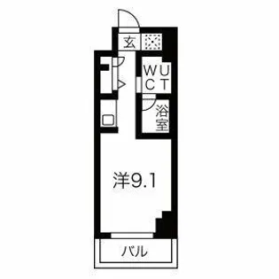 スパシエ東神奈川【9階】の間取り